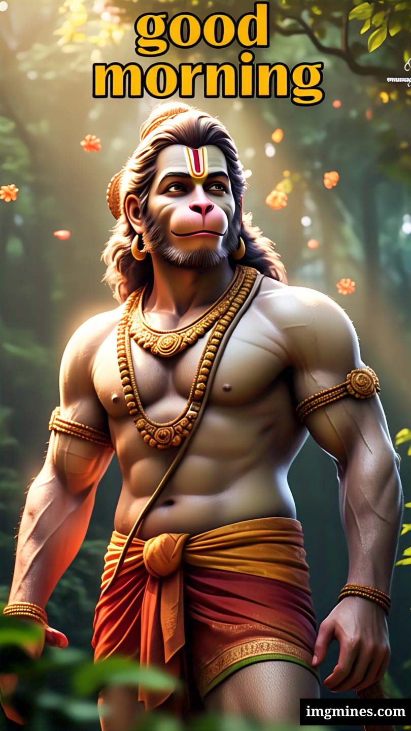 hanuman ji good morning images seventeen