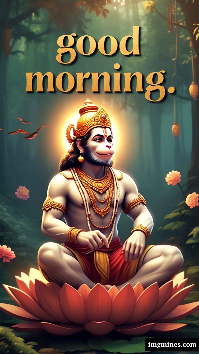 hanuman ji good morning god images one