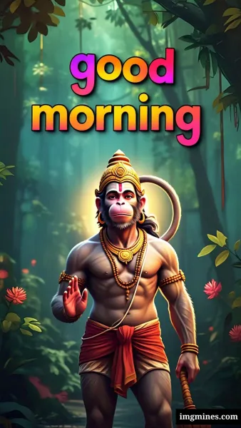 hanuman ji good morning god images two