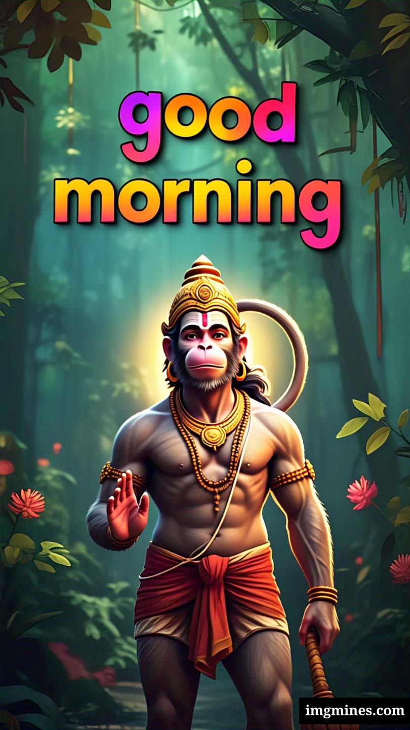 hanuman ji good morning god images two