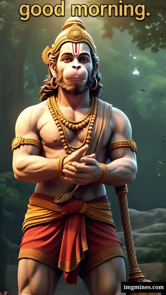 hanuman ji good morning god images three