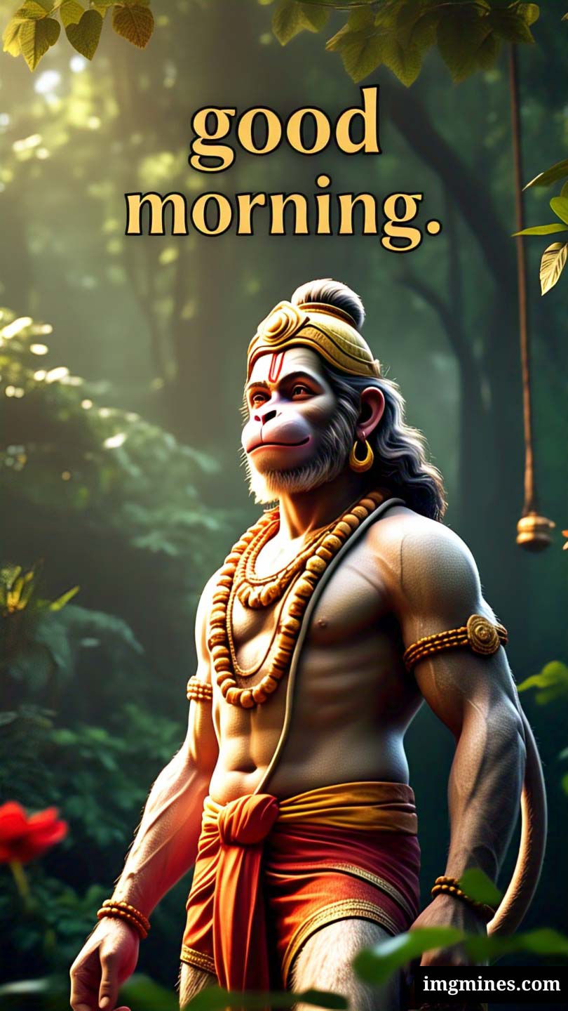 hanuman ji good morning god images twelve