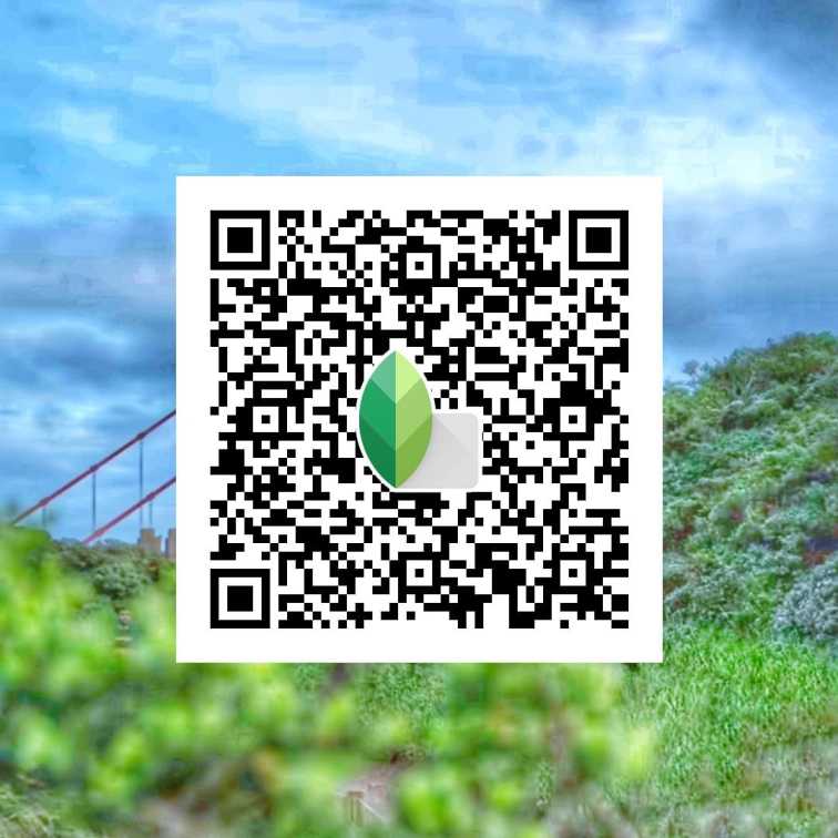 open blue sky 4k hd snapseed qr code