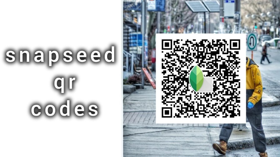 photography snapseed qr code