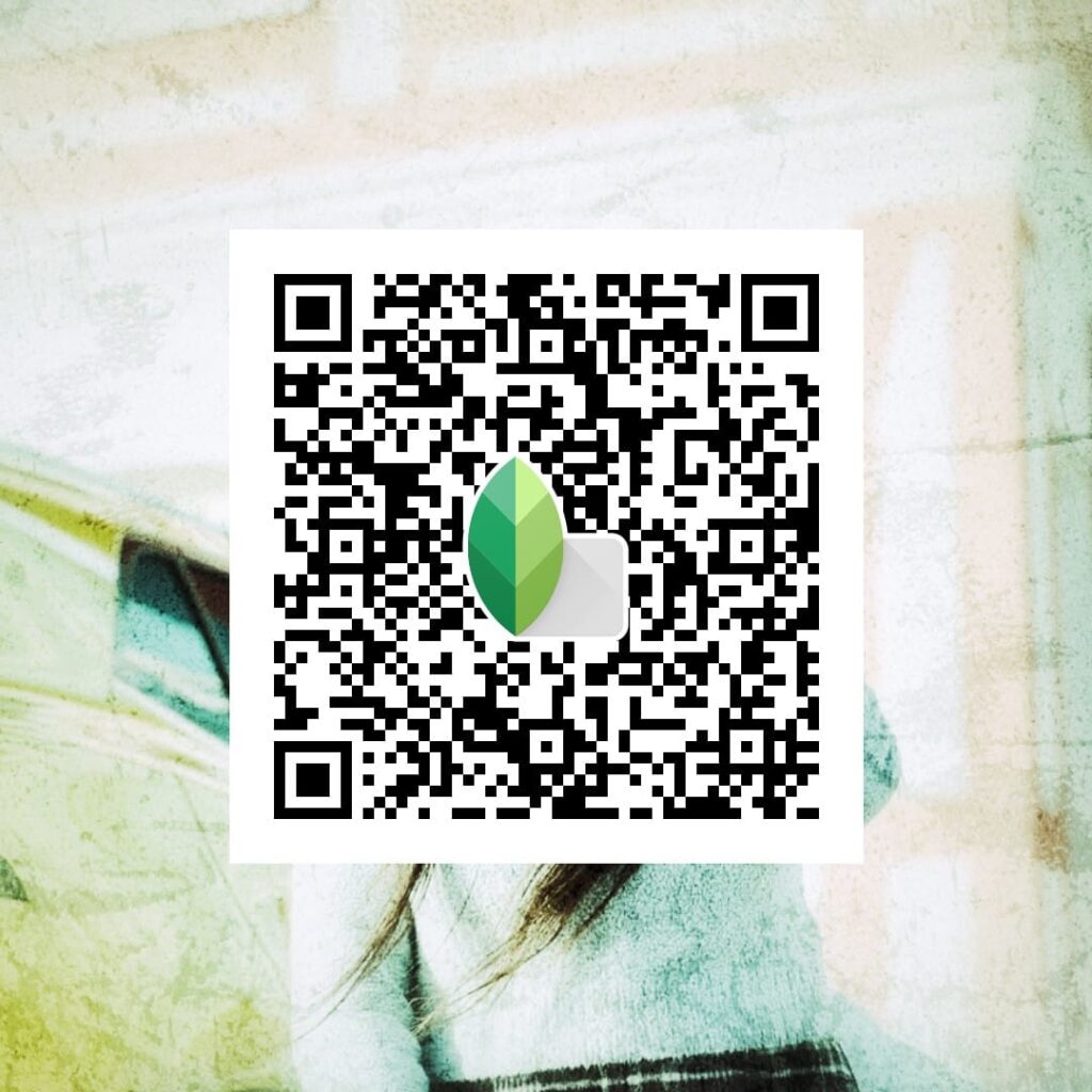 grunge effect 15 new snapseed qr code