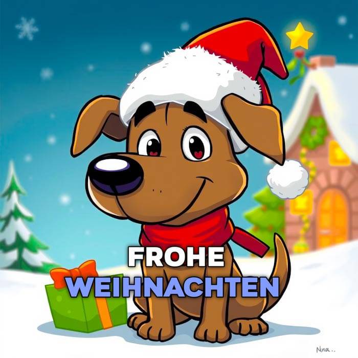 bild frohe weihnachten lustig​