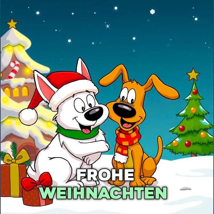 bild frohe weihnachten lustig​