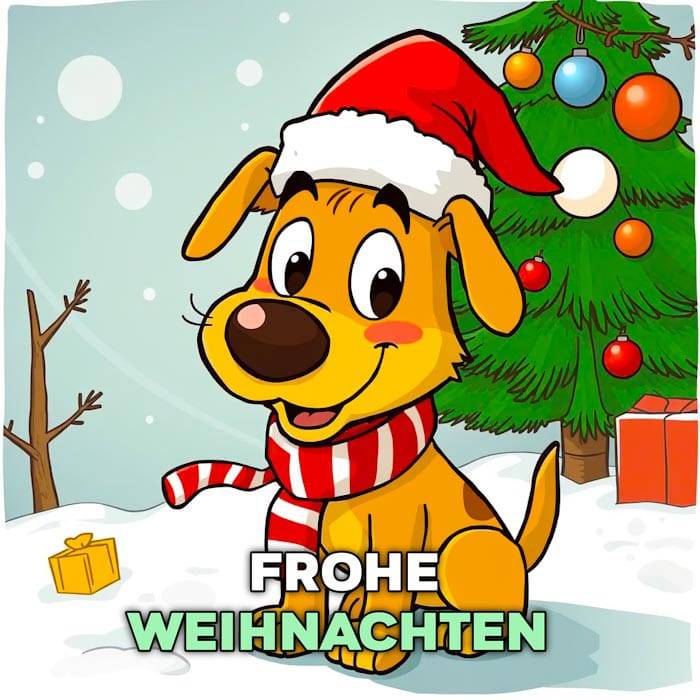 bild frohe weihnachten lustig​