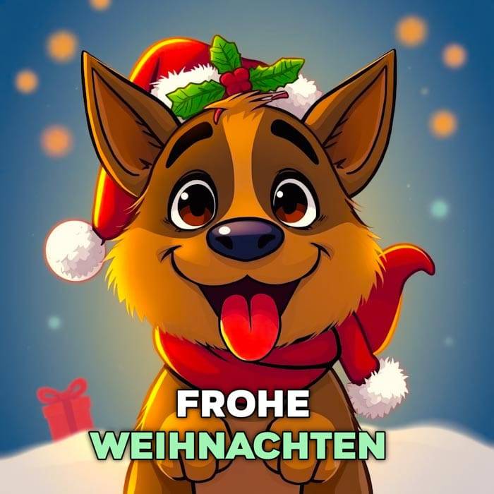 bild frohe weihnachten lustig​