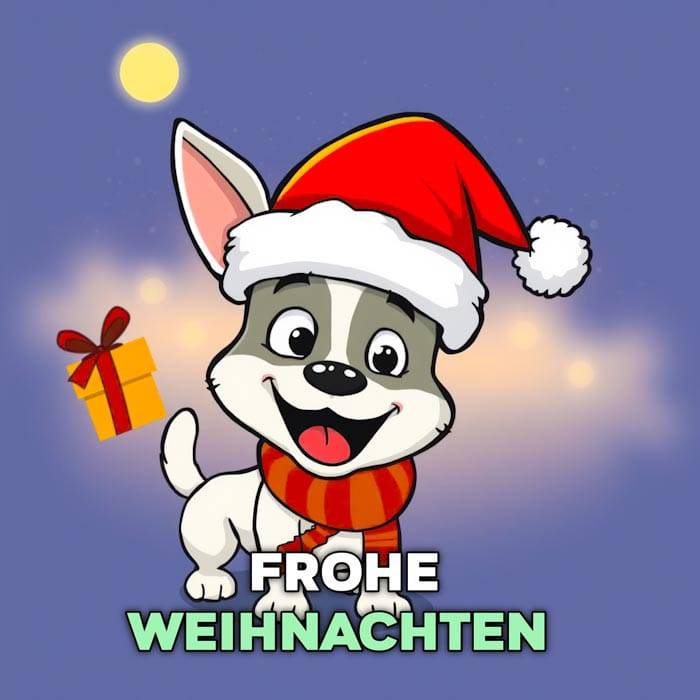 bild frohe weihnachten lustig​