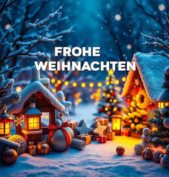 frohe weihnachten auf italienisch wünschen​