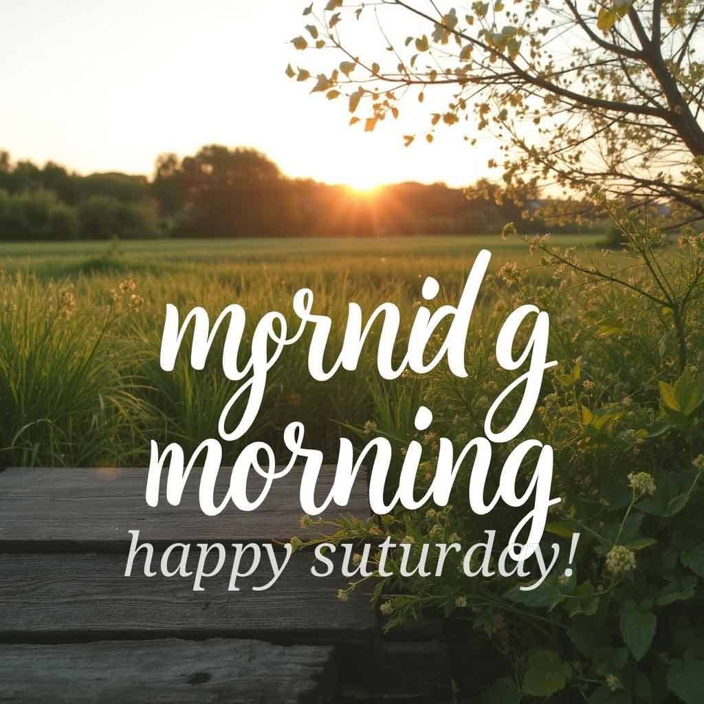 good morning happy saturday images hd thirteen