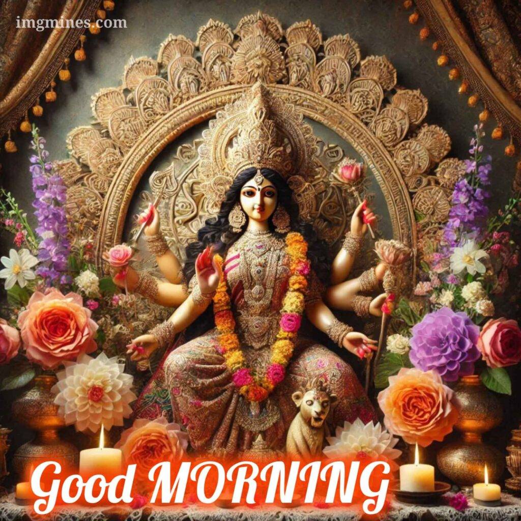 god durga mata good morning picture