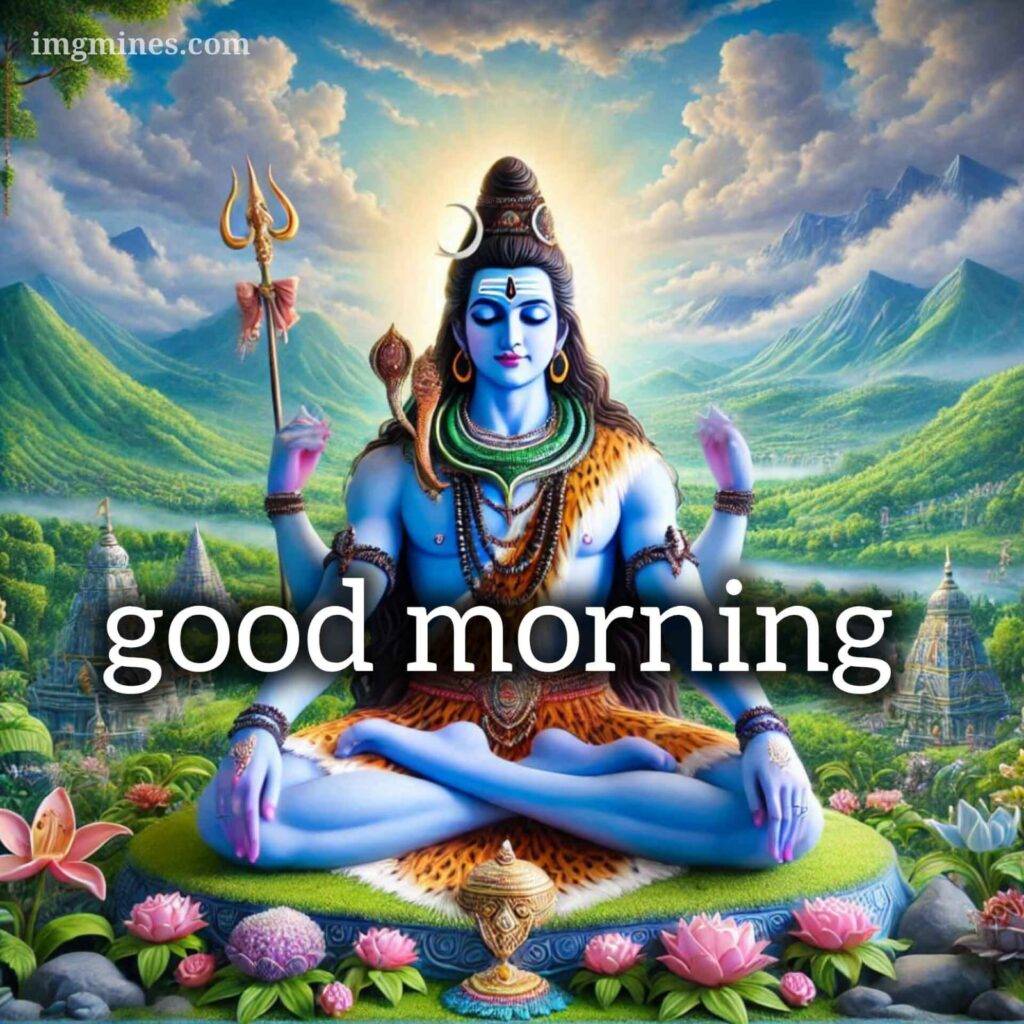 god shiv shankar good morning picture