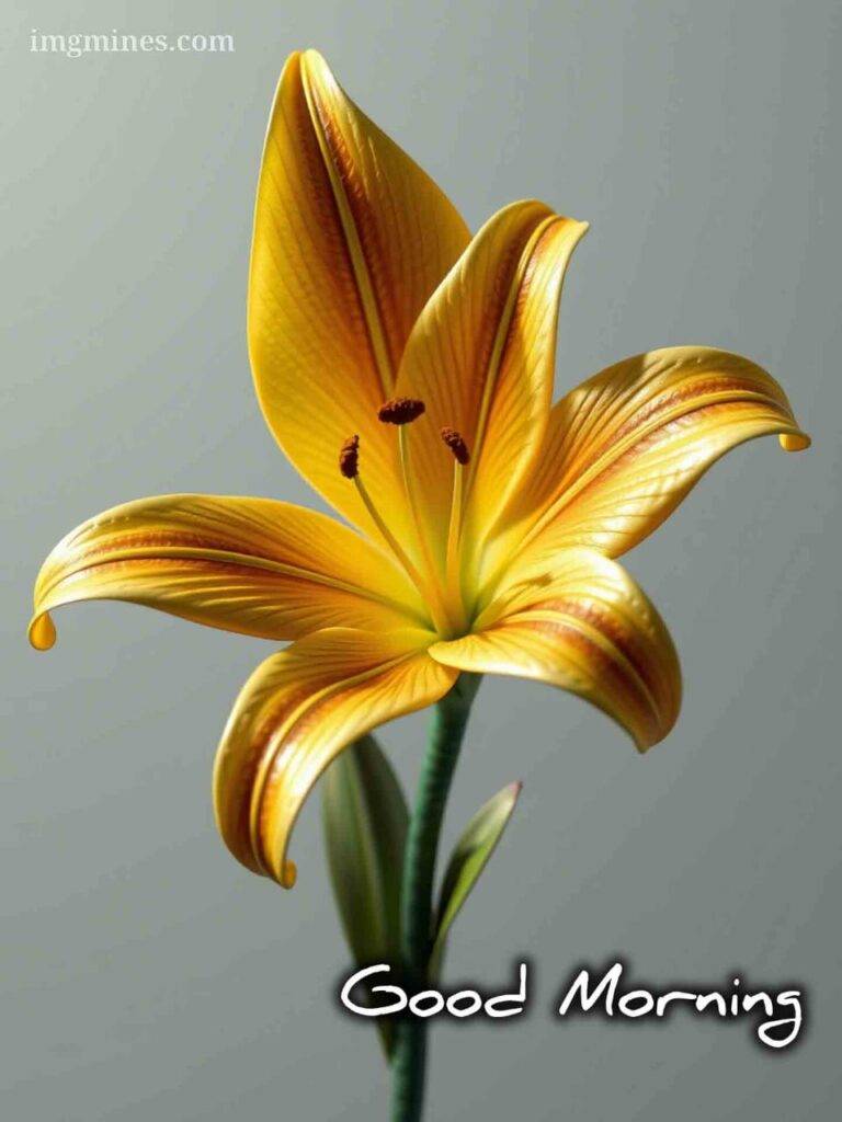 good morning images lily flowers 1