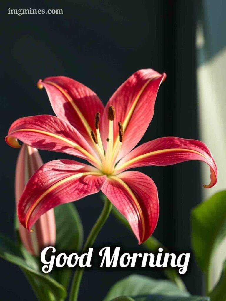 good morning images lily flowers 3