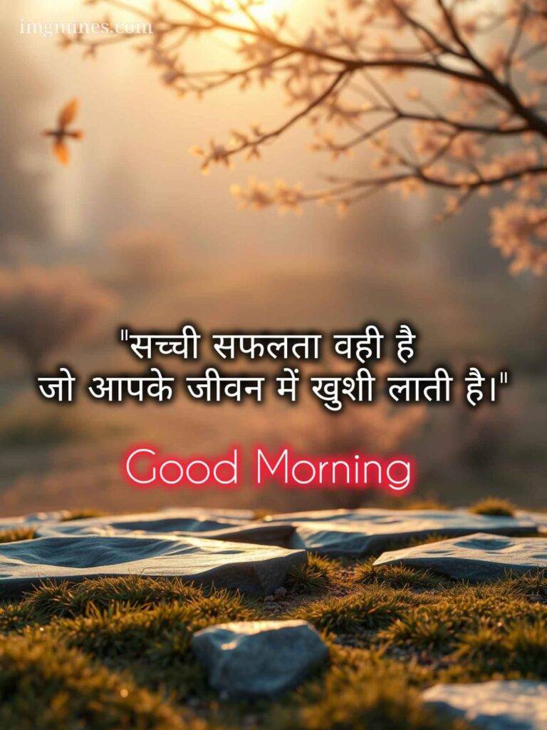 good morning images with positive words in hindi 15