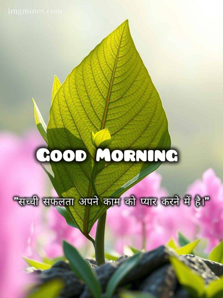 good morning images with positive words in hindi 9