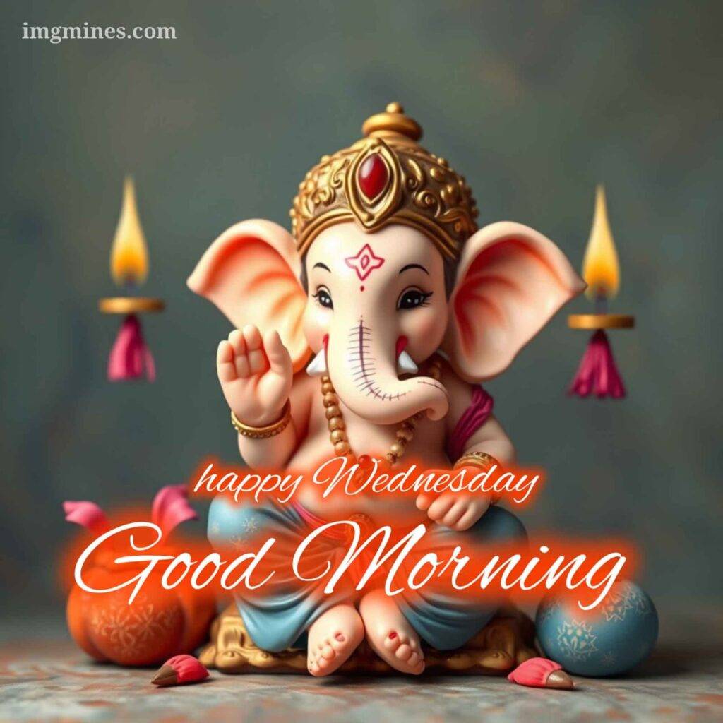 cute litile ganesh good morning wednesday god images hd