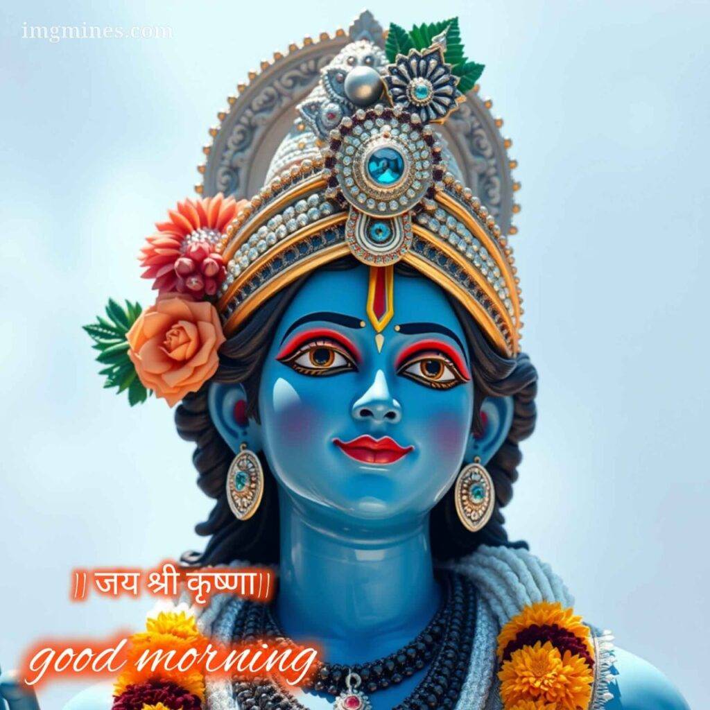 jai shree krishna image good morning thirteen