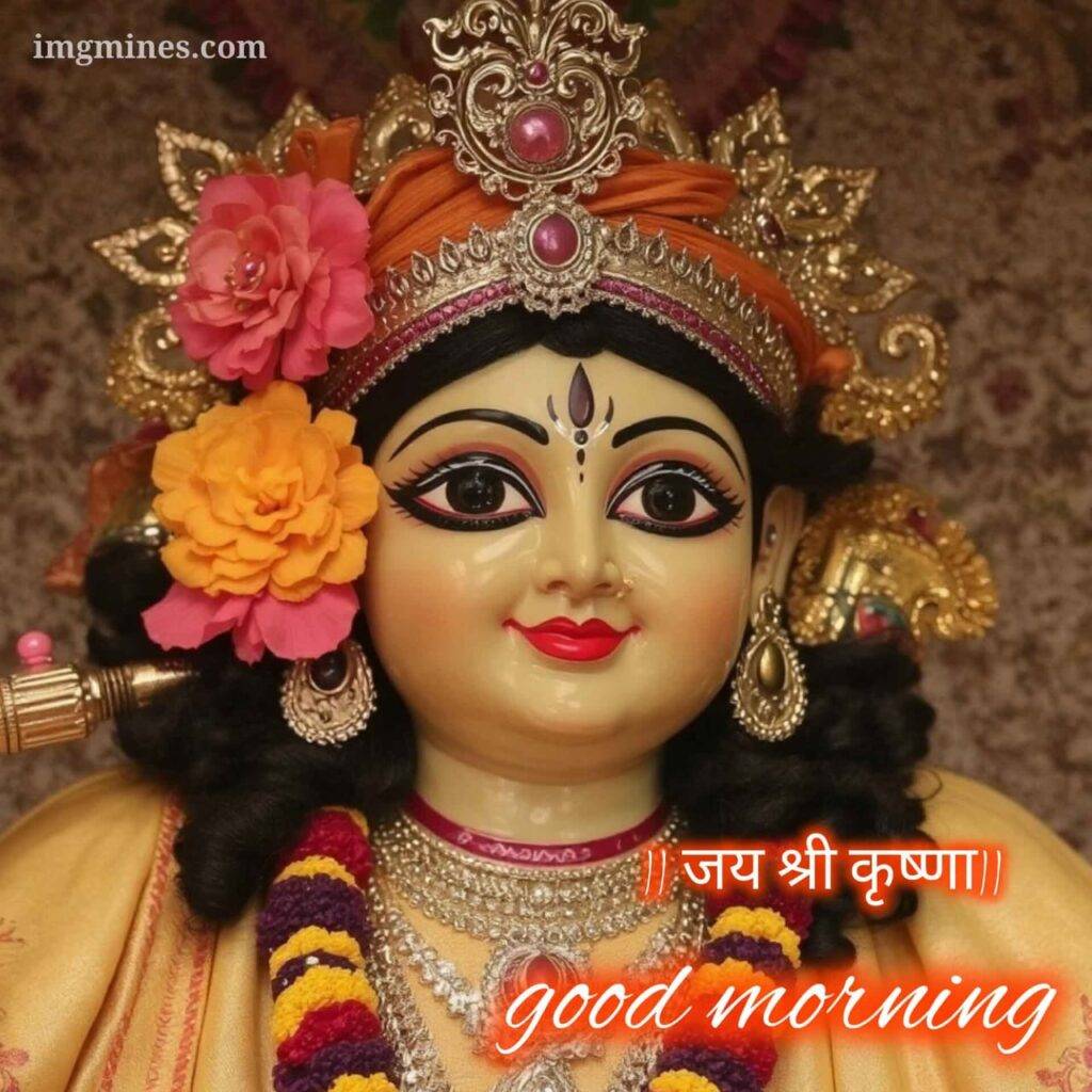 jai shree krishna image good morning three