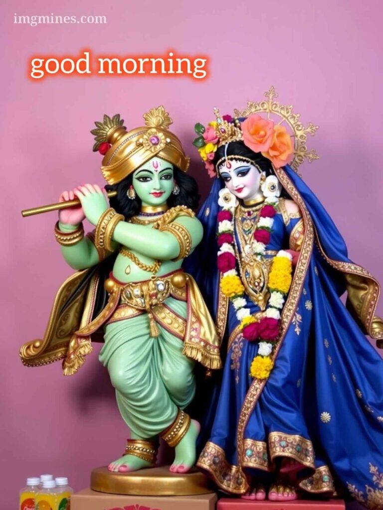 radha krishna love good morning images hd 1