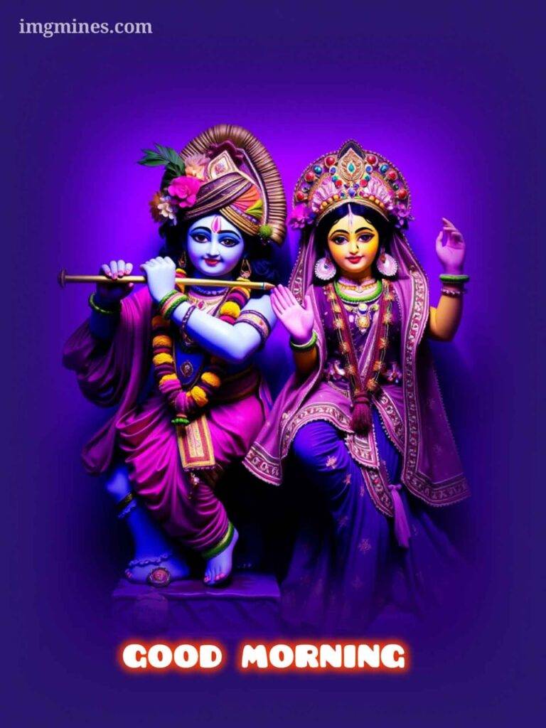 radha krishna love good morning images hd 2