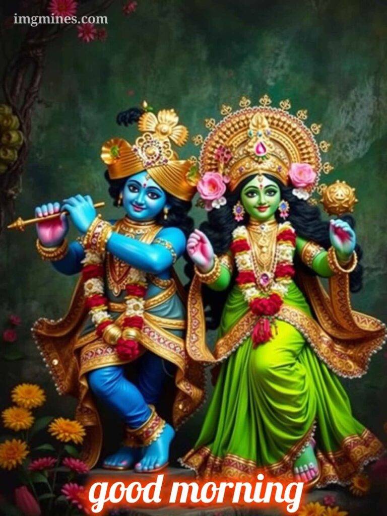 radha krishna love good morning images hd 5