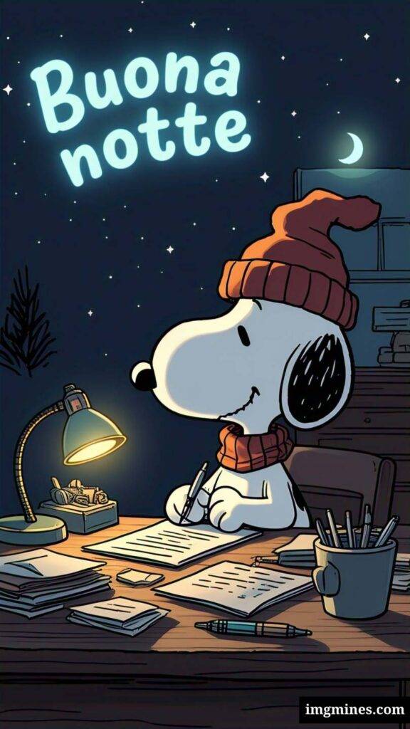snoopy buonanotte-103