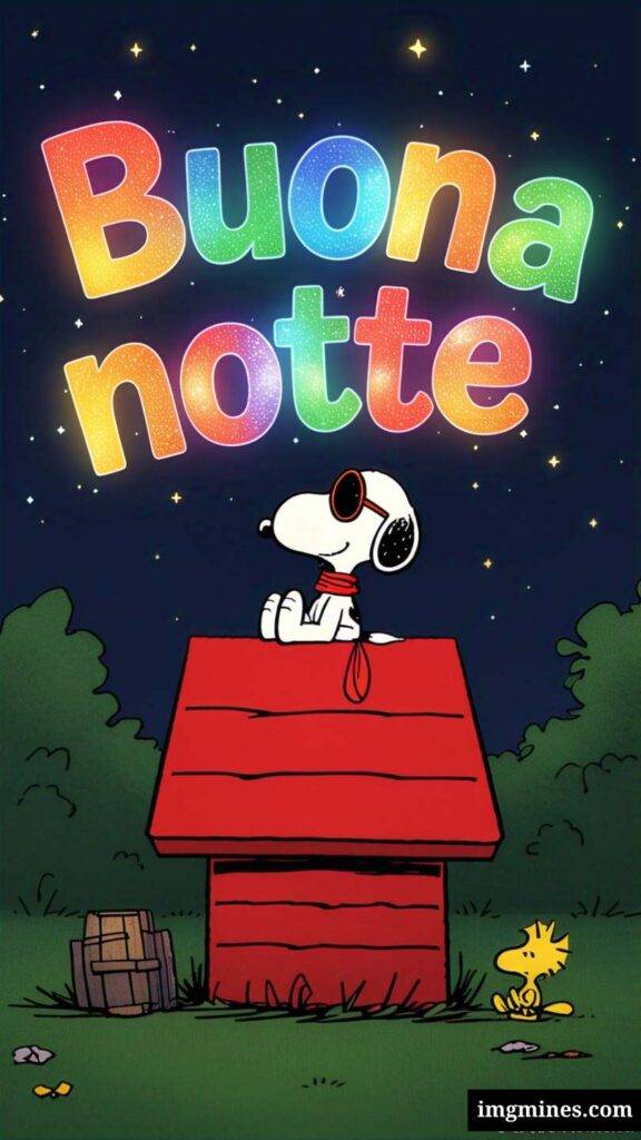 snoopy buonanotte-106