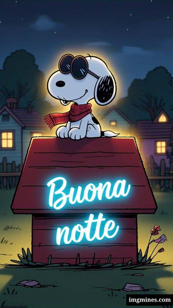 snoopy buonanotte-112