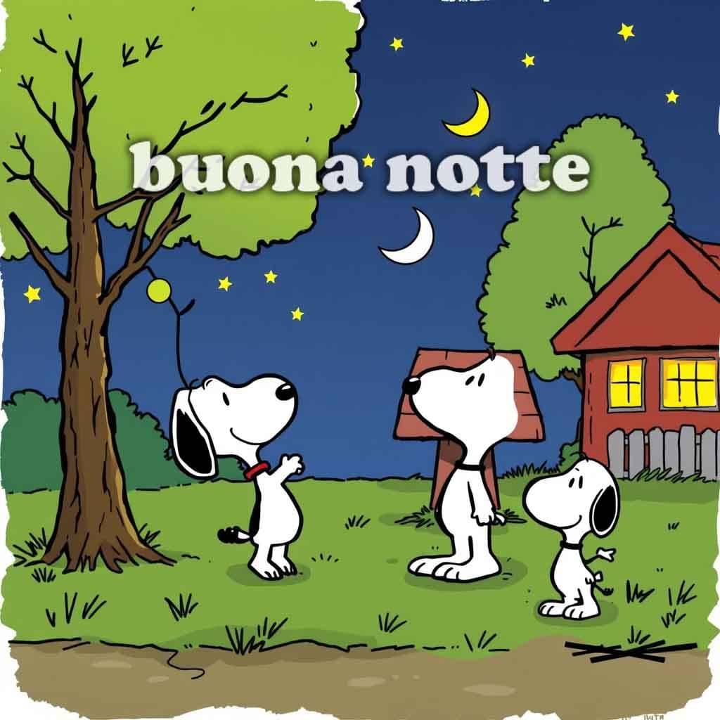 snoopy buonanotte 12