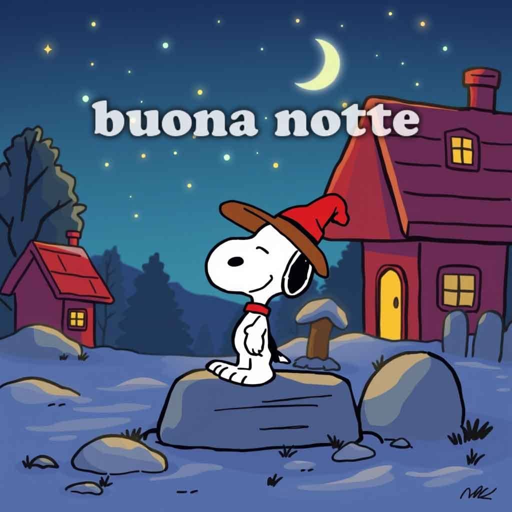 snoopy buonanotte 13