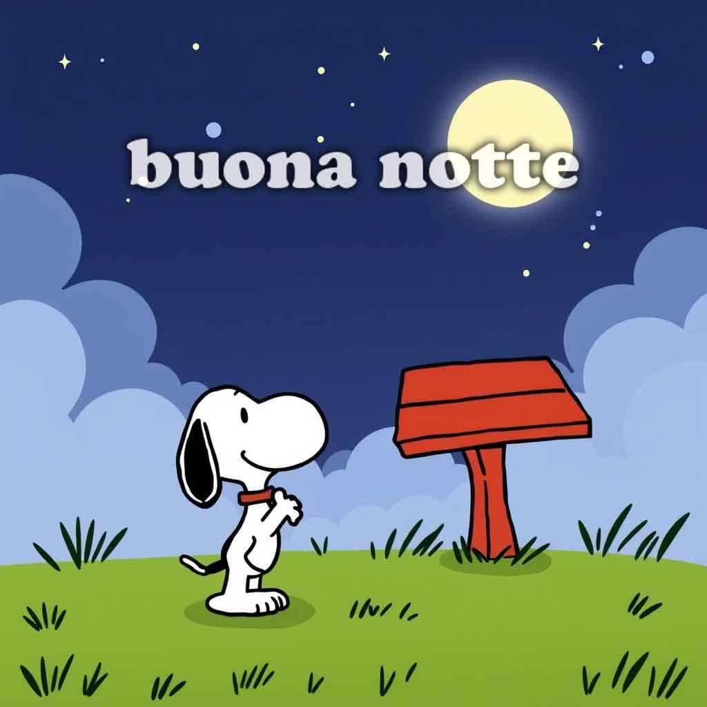 snoopy buonanotte 14