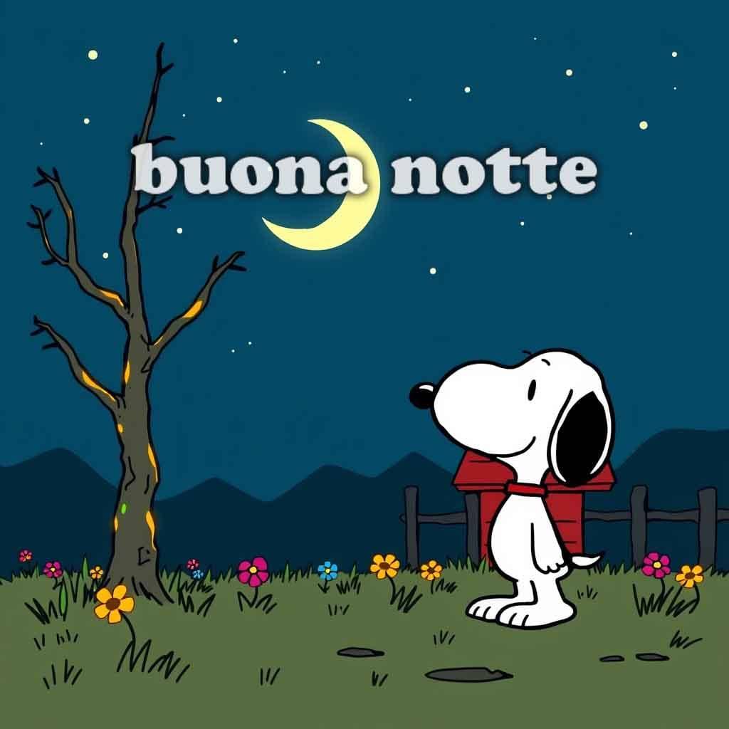 snoopy buonanotte 16