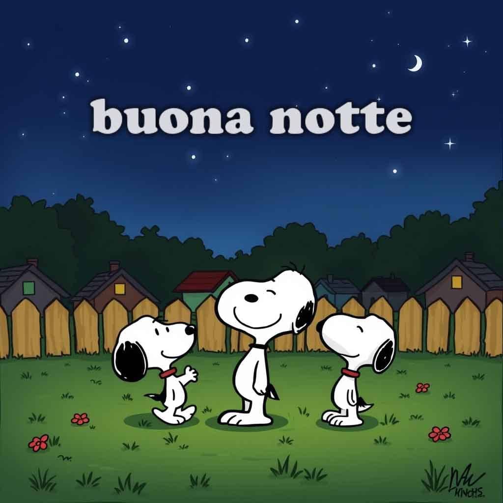 snoopy buonanotte 17