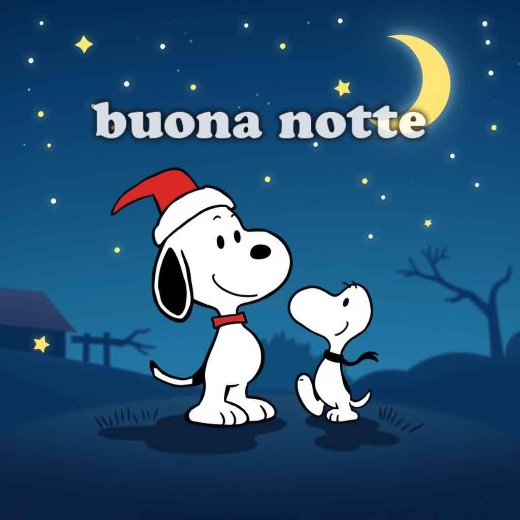 snoopy buonanotte 18