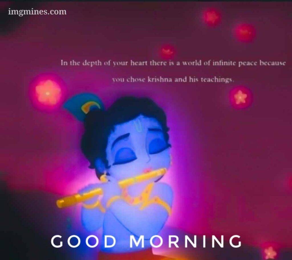 good morning krishna images 11