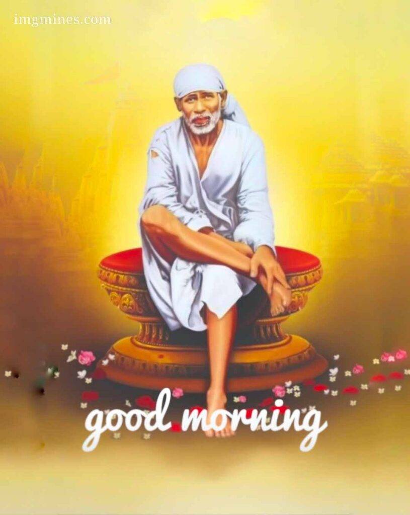 good morning sai baba images for good morning whish 9