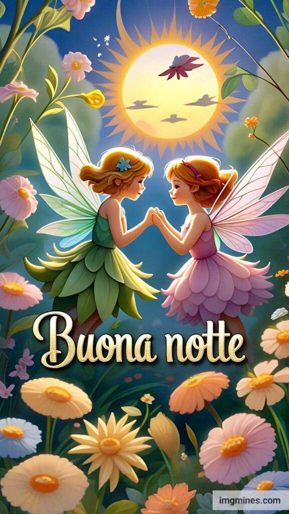 le fate del sole buonanotte immagini nuove gratis per whatsapp-07