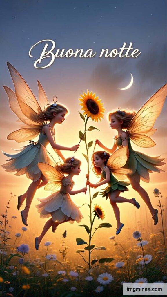 le fate del sole buonanotte immagini nuove gratis per whatsapp-08