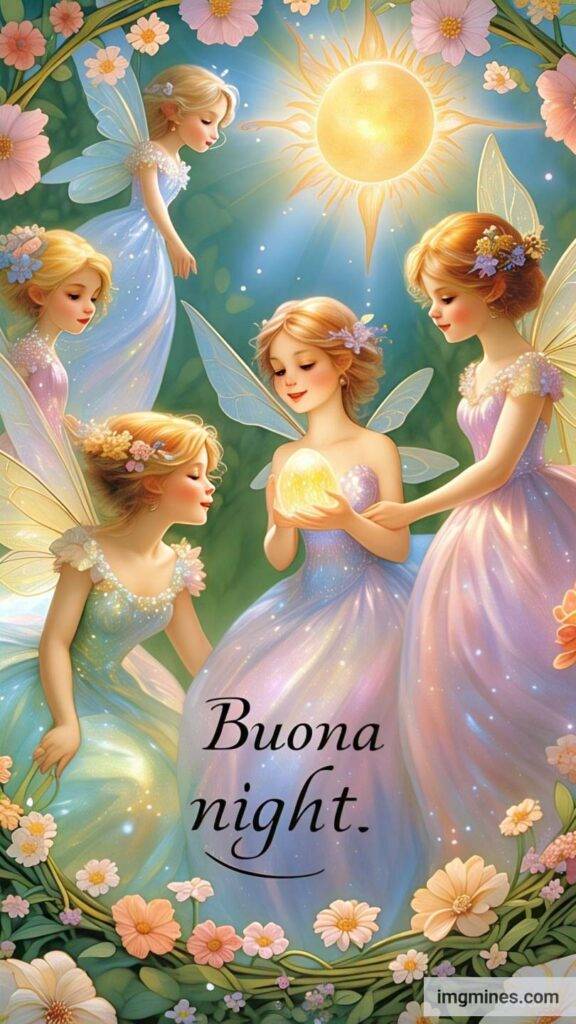 le fate del sole buonanotte immagini nuove gratis per whatsapp-13