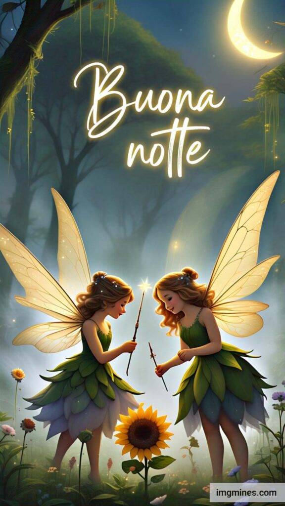 le fate del sole buonanotte immagini nuove gratis per whatsapp-15