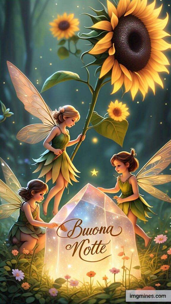 le fate del sole buonanotte immagini nuove gratis per whatsapp-29