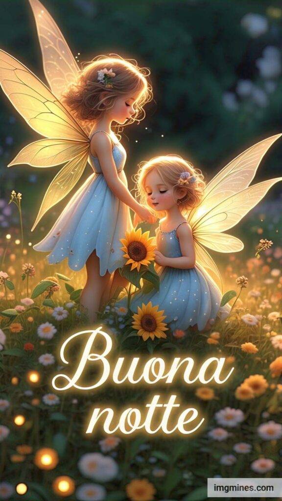 le fate del sole buonanotte immagini nuove gratis per whatsapp-31
