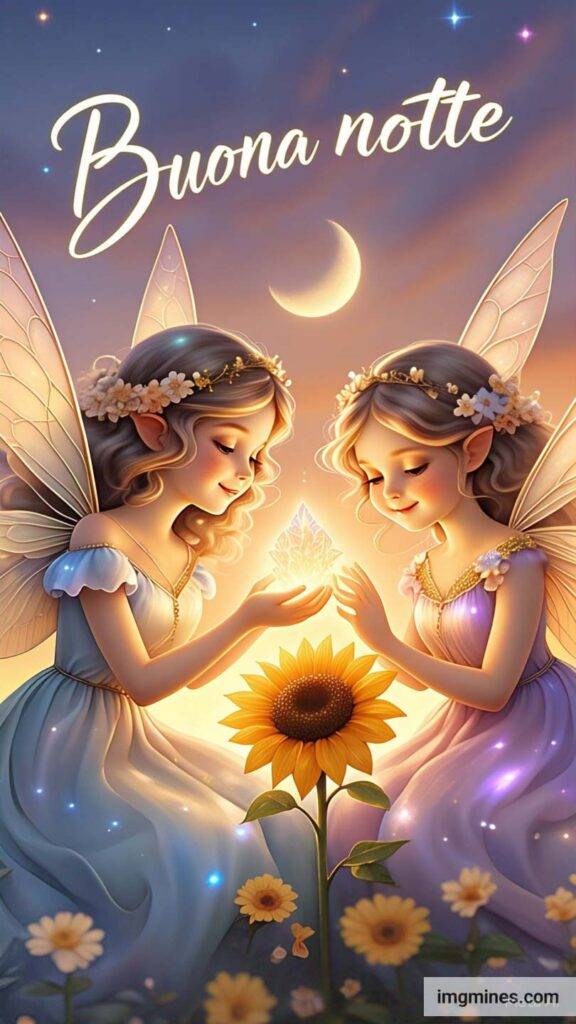 le fate del sole buonanotte immagini nuove gratis per whatsapp-44