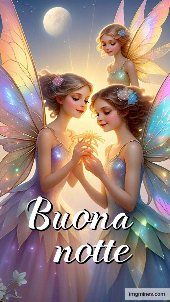 le fate del sole buonanotte immagini nuove gratis per whatsapp-57