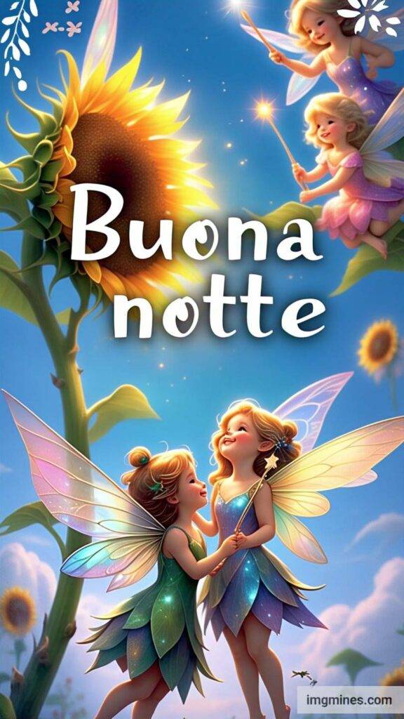 le fate del sole buonanotte immagini nuove gratis per whatsapp-58