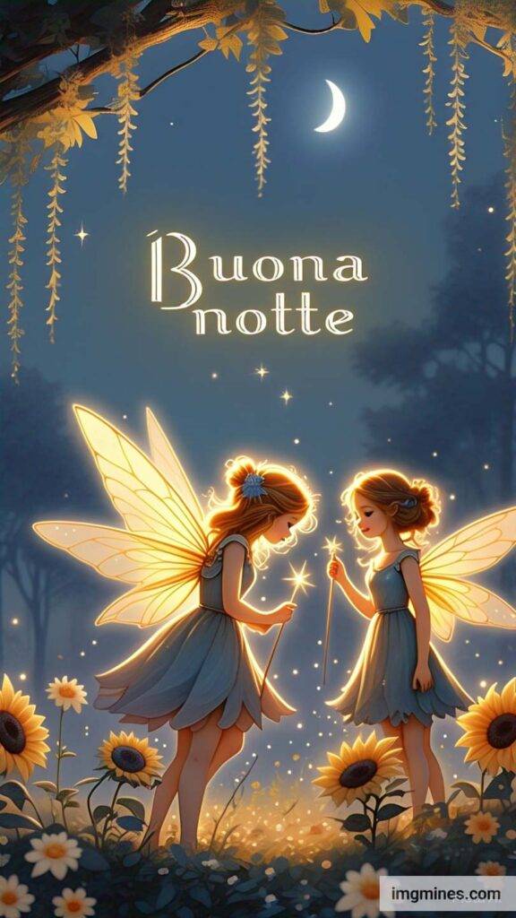 le fate del sole buonanotte immagini nuove gratis per whatsapp-60