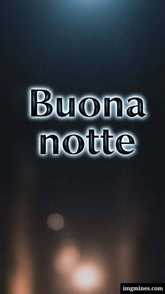 nuovissima immagine di testo della buonanotte sullo sfondo del piano